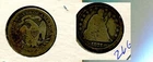 1875 P LIBERTY SEATED SILVER QUARTER VG 2661S