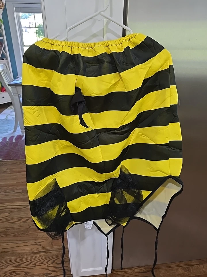 Lot Women's Bumble Bee Adult Costume One Size Fits All Set Of 4 - Image 4 of 4