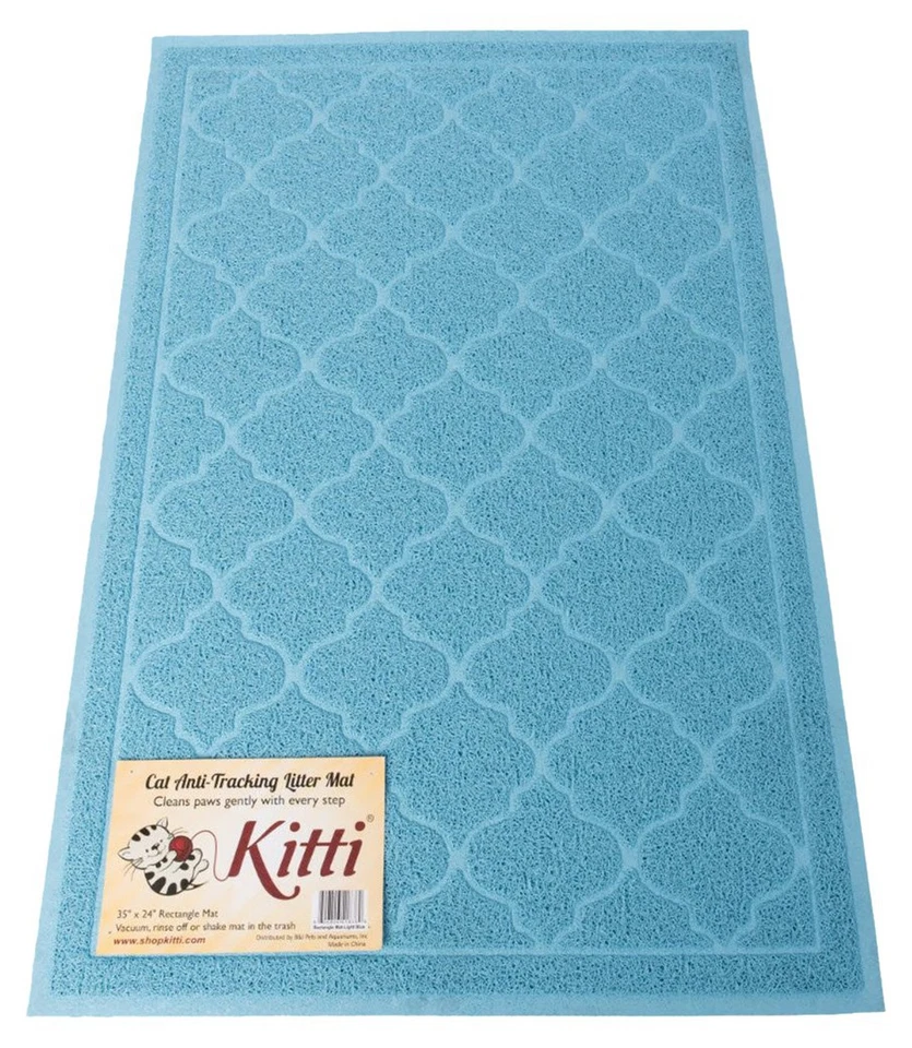 GENERIC Kitti Cat Litter Anti Tracking Mats. 35" x 24"