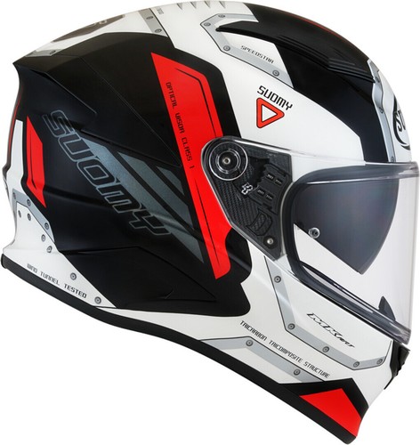 Casco integrale moto Suomy Speedstar Airplane in fibra gr | eBay