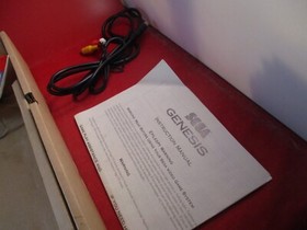 Sega Genesis Model 2 Console w/ Box Controller Cord Sonic Spinball System Manual
