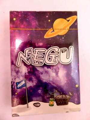 NEGU Never Ever Give Up Deck Playing Cards Space Theme Planets Poker Cards Games