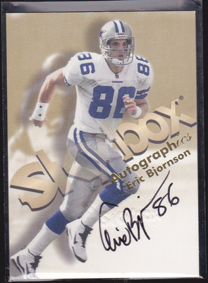 1998 SkyBox Premium Autographics #8 Eric Bjornson