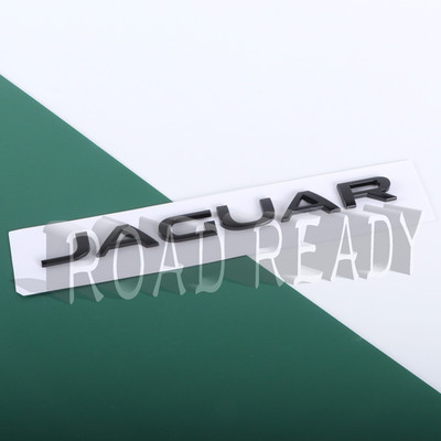For Jaguar Letter Emblem Sport All Black Liftgate Tailgate Hatch Badge Nameplate