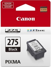 Canon PG-275 Genuine Black Ink Cartridge, Compatible with TS3520/3522, TR4720/47