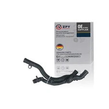 ZPY Radiator Coolant Water Hose Pipe Rubber For Audi A5 A6 A7 A8 06E121044AE
