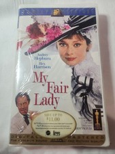 My Fair Lady 1964 VHS 1996 Release Clamshell Factory Sealed