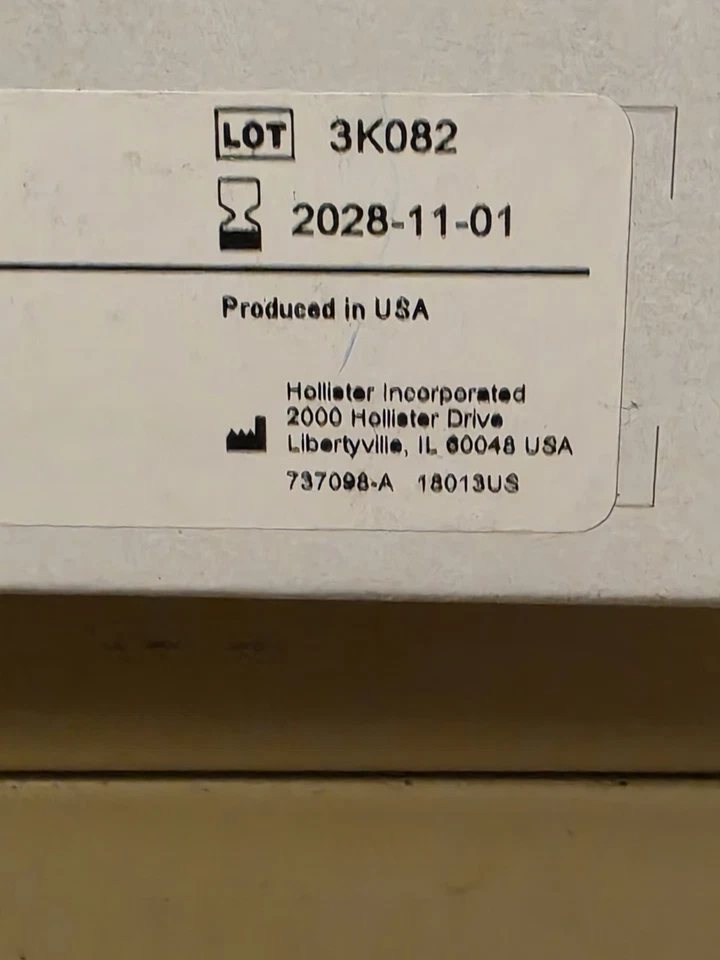 One BX Hollister 18013 Nueva Imagen Bolsa Drenable 2-1/4" 57mm Suave-Tap Transparente 2029 Foto 2 de 4