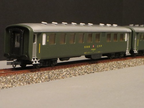 Lima Collection 309380 SBB-CFF-FFS 2ª Clase Entrenador RIC-Schlieren B Escala HO | Zustand: Used
