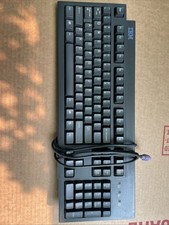 IBM Computer Keyboard Model KB-9910 Black PS/2 Wired 3 Brand New