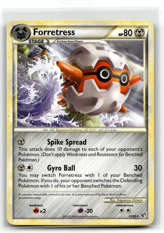 Forretress (13) 13/90 Normal Rare Undaunted LP