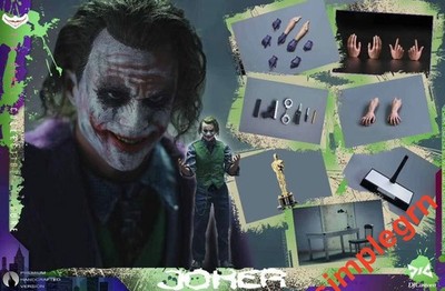 DJ-CUSTOM 1/6 Scale 12in Interrogation Joker EX-001 Action Figure In Stock