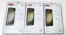 3 ZAGG Invisible Shield Fusion Hybrid Screen Protectors For Samsung Galaxy S23+
