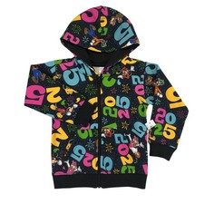 Disney Hoodie Youth 4 Fleece Full Zip 2025 Disneyland Resort Mickey & Friends