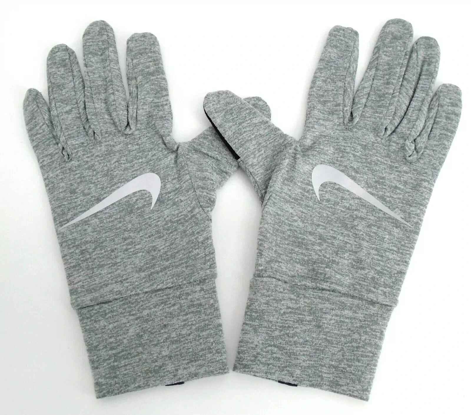 Nike Accelerate Running Gloves Women's XS Particle Grey/Silver thumbnail 2