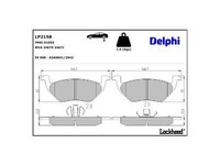Delphi Bremsbelagsatz, Scheibenbremse LP2158 FüR Ford Ford USA Mazda