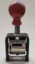 American Visible ~ Model 41 Date & Number Stamper ~ In Working Condition ~ NICE