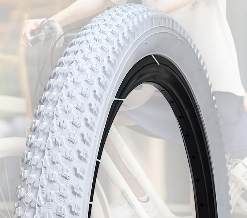 Pneu Blanc 20 x 2.125 Anti-Dérapant pour BMX VTT Enfant 57-406