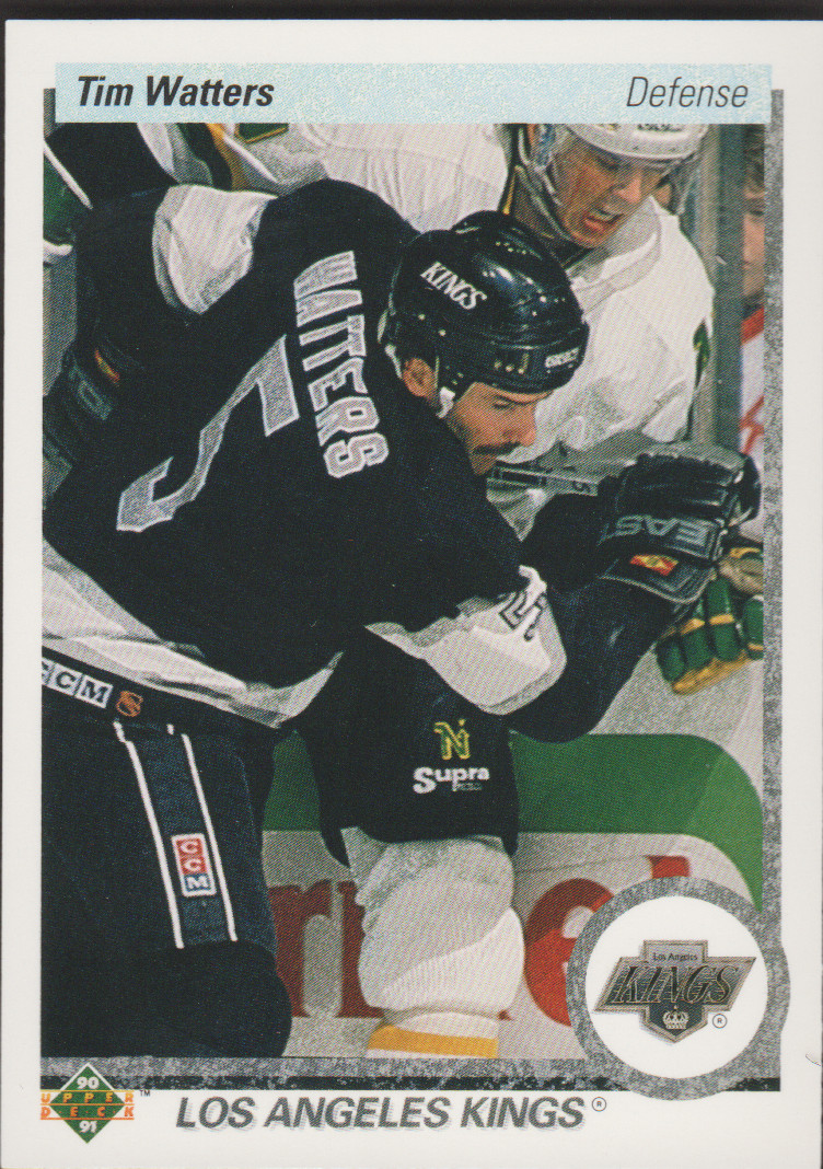 1990-91 UPPER DECK  TIM WATTERS #117