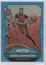 2015-16 Panini Prizm Light Blue Prizm 172/199 Amir Johnson #88 e5r