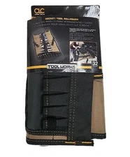 CLC 1173 - 32 Pocket Mechanic's Wrench Ratchet Tool & Socket Roll Up Pouch EBS
