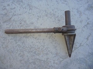 Nice Vintage Toledo 11 ratcheting Pipe / Conduit Reamer Hand  Tool