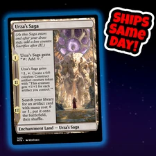 Urza's Saga - Custom Art Magic: The Gathering Playtest Card - Commander EDH