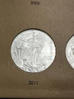 2011 $1 American Silver Eagle 1 Troy Oz Bullion US MINT IN PLASTIC CAPSULE