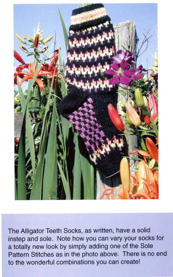 Foot Notes: Sock to Make Your Feet Dance - Pattern Book Joseph Madl The Sock Guy - Image 4 of 4