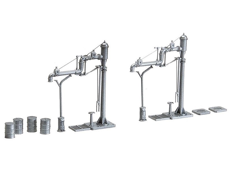 Grues à eau HO 1/87 Faller 120137 accessoire décor train époque II