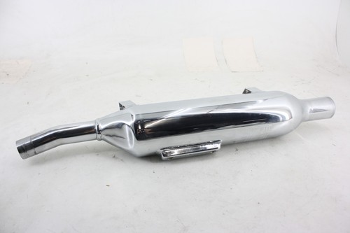 08-16 TRIUMPH SCRAMBLER 900 EFI UPPER MUFFER EXHAUST TIP OEM NICE DEALER TAKEOFF