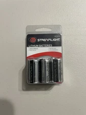 Streamlight CR123a Lithium Batteries  - 6 pack