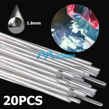 20Pcs 1.6mm 50cm Low Temperature Welding Cored Wire Aluminum Brazing Solder Rods