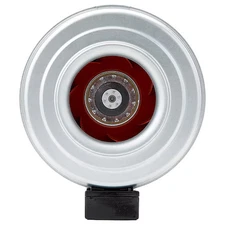 Fantech 56210 Steel 13"D, 15.3"H, 8"W Inline Duct Fan