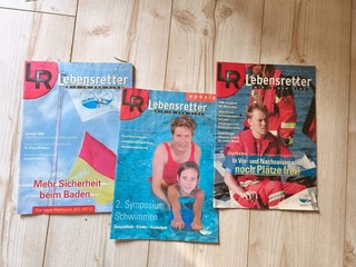 DLRG Lebensretter 2007/8 Abzeichen Pin Patch Rettungsschwimmen Spange Brosche