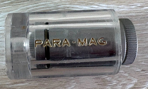 Vintage PARA MAG Printing Loop/Magnifier with Holder
