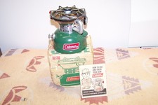 ESTUFA DE CAMPAMENTO COLEMAN SPORTSTER DE UN SOLO QUEMADOR 502-700 CON CAJA INST. 1 LINTERNA DE USO TY