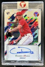2025 Topps Pristine Caden Dana Auto RC Rookie #PA-CD Angels