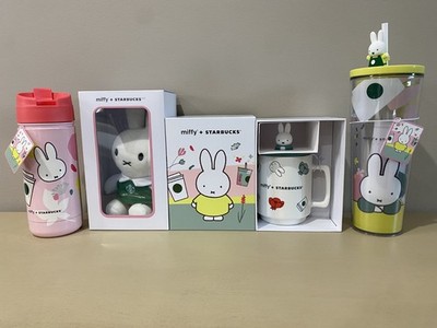 NEW starbucks x miffy collectables 2026 Brand New At A All Time Low!!