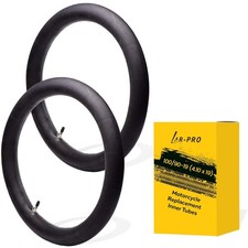 Butyl Rubber Inner Tubes for Dirt Bikes - 100/90-19 2 Pack