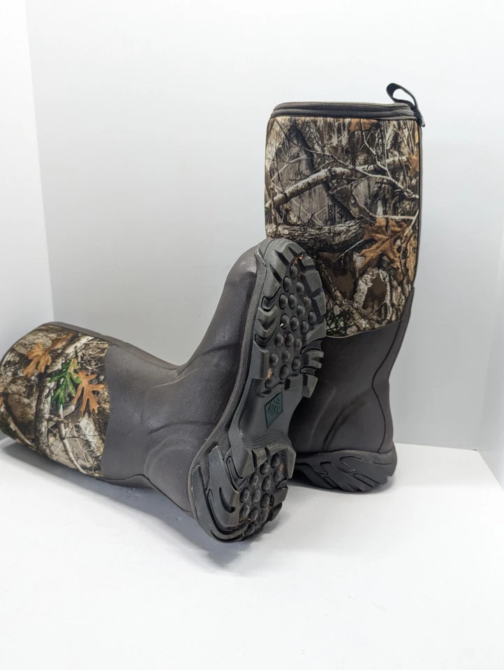 MUCK - Women's Brown Realtree Edge Camo Hunting Boots - Size 8 - Image 4 of 4