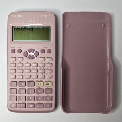 Casio FX-83GT X Classwiz Scientific Calculator Pink With Cover Tested Working