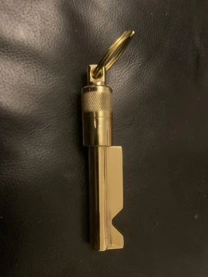 Locomotive Reverser Key Chain Version Solid Brass - Image 1 of 2