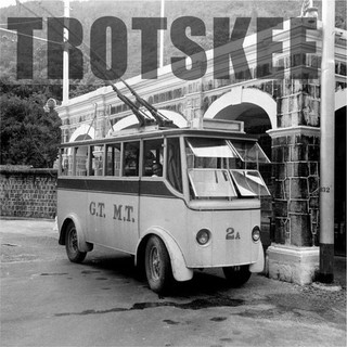Larger Negative MALAYSIA Georgetown Penang Obus Trolleybus 2A 1956