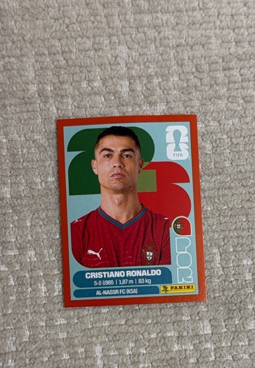 Panini FIFA Rookie #203 Cristiano Ronaldo Al-Nassr FC (KSA) Soccer Card