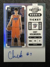 2022-23 Panini Contenders Optic - Rookie Ticket Auto Chet Holmgren #131 (AU, RC)