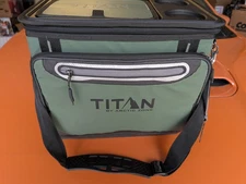Titan by Arctic Zone 40-Can Collapsible Cooler – Green Leak Proof No Ice Bags