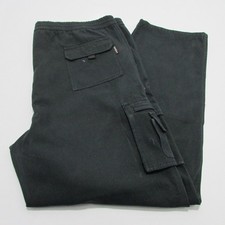 Guodil Cargo Work Pants Men’s Regular Fit Straight Leg Black W44 L34 SKU Y05854