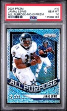 PSA 10 - 2024 Panini Prizm All Purpose JAMAL LEWIS Mojo Prizm 01/25 #10 (7143)