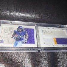 Panini 2013 Playbook Rookie Auto Cordarrelle Patterson #204 Silver Vikings
